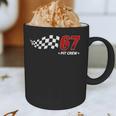 67 Pit Crew Six Seven Racing Birthday Race Car For Dad Mom Graphic Print Coffee Mug
