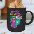 The 90s Are Calling Retro 90s Kid Nostalgia Gag Meme Graphic Print Coffee Mug