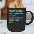 90's Lover Nineties 1990's Born Nostalgia Politics Graphic Print Coffee Mug