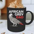 African Grey Parrot Dad Congo Bird Father Graphic Print Coffee Mug
