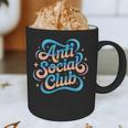 Anti-Social Club Introvert Humor Graphic Print Coffee Mug Anti-Social Club Introvert Humor Graphic Print Coffee Mug