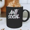 Anti Social Anti Social Club Introvert People Haters Graphic Print Coffee Mug Anti Social Anti Social Club Introvert People Haters Graphic Print Coffee Mug