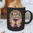 Anti-Social Introvert Butterfly Lover Graphic Print Coffee Mug Anti-Social Introvert Butterfly Lover Graphic Print Coffee Mug