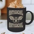 Antisocial Butterfly Quote Socially Selective Introvert Graphic Print Coffee Mug Antisocial Butterfly Quote Socially Selective Introvert Graphic Print Coffee Mug