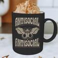 Antisocial Butterfly Quote Socially Selective Introvert Graphic Print Coffee Mug Antisocial Butterfly Quote Socially Selective Introvert Graphic Print Coffee Mug