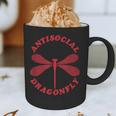 Antisocial Dragonfly Introvert Humor Nature Insect Graphic Graphic Print Coffee Mug Antisocial Dragonfly Introvert Humor Nature Insect Graphic Graphic Print Coffee Mug