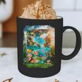 Aqua In The Skies Frutiger Aero Graphic Print Coffee Mug