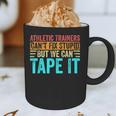 Athletic Trainers Fix Stupid Sports Graduation Vintage Graphic Print Coffee Mug