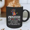 Autism Awareness Warning This Autism Dad T-Shirt Graphic Print Coffee Mug