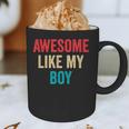 Awesome Like My Boy Mom Dad Graphic Print Coffee Mug