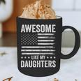 Awesome Like My Daughters Men Fathers Day Dad Graphic Print Coffee Mug