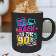 Back To The 90s Nostalgia Cassette Game Console Boombox Graphic Print Coffee Mug