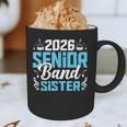 Band Senior Sister Class Of 2026 Senior Band Graduation Graphic Print Coffee Mug