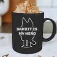 Bandit Is My Hero Kid's Show Dad Dog Graphic Print Coffee Mug