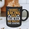 Barrel Racing Dad Horse Barrel Racer Graphic Print Coffee Mug