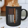 Basketball Dad USA US Flag Basketball Men Graphic Print Coffee Mug