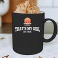 Basketball For Mom & Dad That's My Girl T-Shirt Graphic Print Coffee Mug