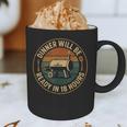 BBQ Dad Smoking Meat Smoker Barbecue Dad Graphic Print Coffee Mug