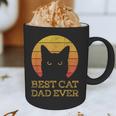 Best Cat Dad Ever Vintage Cat Daddy Fathers Day Graphic Print Coffee Mug Best Cat Dad Ever Vintage Cat Daddy Fathers Day Graphic Print Coffee Mug