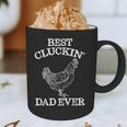 Best Cluckin' Dad Ever Father's Day Chicken Farm Shirt Graphic Print Coffee Mug