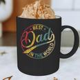 Best Dad In The World Father's Day Vintage Dad Graphic Print Coffee Mug