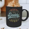 Best Daddy Ever Father's Day Daddy Vintage Emblem Graphic Print Coffee Mug