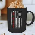Best Dog Dad Ever American Flag For Best Father Graphic Print Coffee Mug