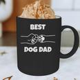 Best Dog Dad Fathers Day Best Dad Fist Bump Dog's Paw Graphic Print Coffee Mug Best Dog Dad Fathers Day Best Dad Fist Bump Dog's Paw Graphic Print Coffee Mug