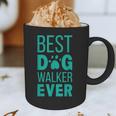 Best Dog Walker Ever Graduation New Shirt Dog Lover Graphic Print Coffee Mug
