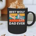 Best Wolf Dad Ever Graphic Print Coffee Mug