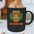 The Big Kahuna Hawaiian Tiki Dad Boss T-Shirt Graphic Print Coffee Mug