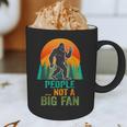 Bigfoot Introvert People Not A Big Fan Retro Sasquatch Graphic Print Coffee Mug