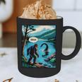 Bigfoot Sasquatch Loch Ness Monster Introvert Bruh Graphic Print Coffee Mug Bigfoot Sasquatch Loch Ness Monster Introvert Bruh Graphic Print Coffee Mug
