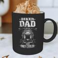 Biker Dad Like a Normal Dad Only Cooler Motorcyclist Graphic Print Coffee Mug