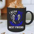 Blue In Memory Of Best Friend Colon Cancer Awareness Shirts Graphic Print Coffee Mug