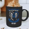 Blue In Memory Of Gigi Colon Cancer Awareness Memorial Graphic Print Coffee Mug Blue In Memory Of Gigi Colon Cancer Awareness Memorial Graphic Print Coffee Mug
