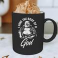 I Have The Body Of A God Buddha Fat Guy And Dad BOD Graphic Print Coffee Mug