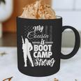 Boot Camp Graduation Military Cousin Support Tee Graphic Print Coffee Mug