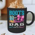 Boots Or Bows Dad Loves You Gender Reveal Party Graphic Print Coffee Mug