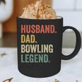 Bowler Husband Dad Bowling Legend Father's Day Graphic Print Coffee Mug