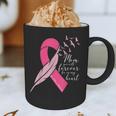 Breast Cancer Awareness In Memory Of Mom Butterfly Pink Graphic Print Coffee Mug Breast Cancer Awareness In Memory Of Mom Butterfly Pink Graphic Print Coffee Mug