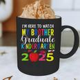 My Brother Graduated Kindergarten Class Of 2025 Graduation Graphic Print Coffee Mug