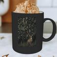 Camo Deer American Flag Graphic Hunting Men Dad Boys Graphic Print Coffee Mug
