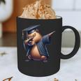 Capybara Graduation Dabbing Capy Wearing Graduate Gown Graphic Print Coffee Mug