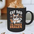 Cat Dad The Man The Myth The Snack Dealer Graphic Print Coffee Mug