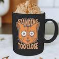 Cat Lover Antisocial Too Close Introvert People Hater Graphic Print Coffee Mug