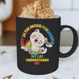 Cat Mom Loves Cats Dad Not In The Mood For People Introvert Graphic Print Coffee Mug Cat Mom Loves Cats Dad Not In The Mood For People Introvert Graphic Print Coffee Mug