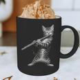 Cat Playing Flute For Cat Lover Cat Mom Cat Dad Graphic Print Coffee Mug Cat Playing Flute For Cat Lover Cat Mom Cat Dad Graphic Print Coffee Mug