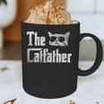 The Catfather Cool Cat Daddy Glasses Graphic Print Coffee Mug