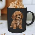Cavapoo Breed Pet Lover Art Dog For Mom Dad Kids Graphic Print Coffee Mug